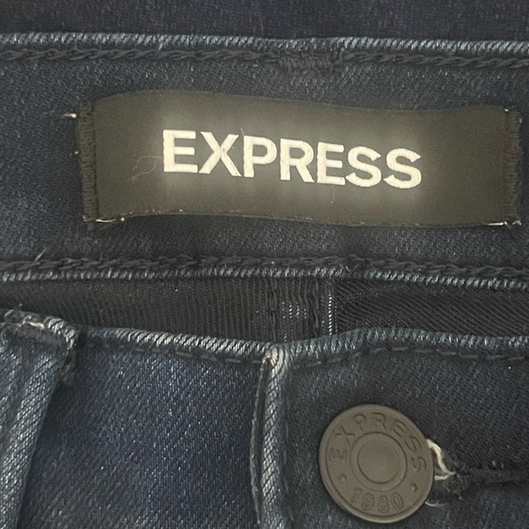 Express Leggings Jeans Stretch Long Length Mid Rise Super Soft - Picture 4 of 9